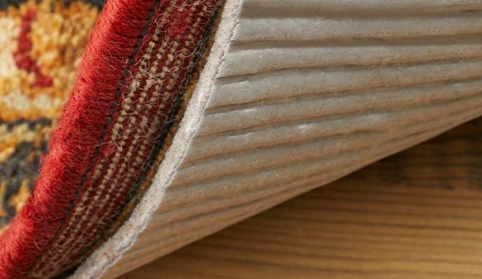 Absorbent rug pad