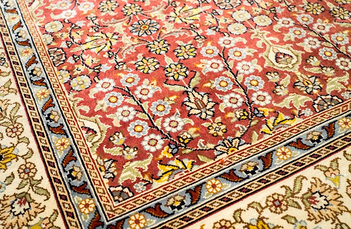 Professional area rug cleaning & repair service