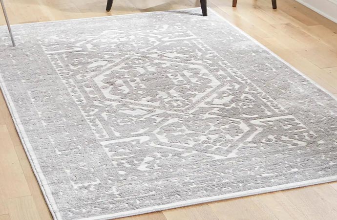 Rug that has been dust mite-free.