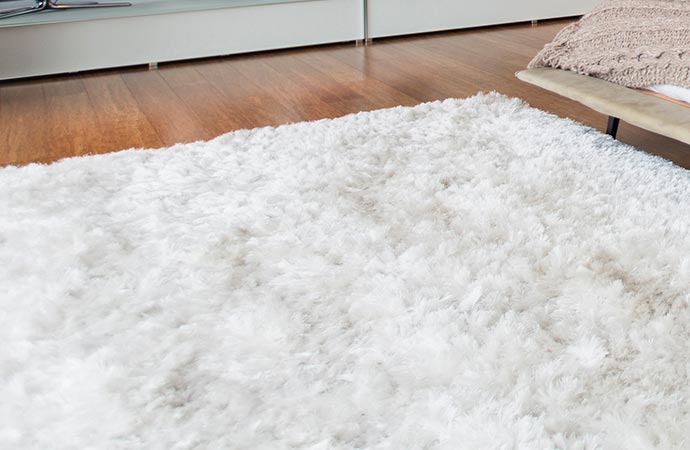 Flokati rug cleaning