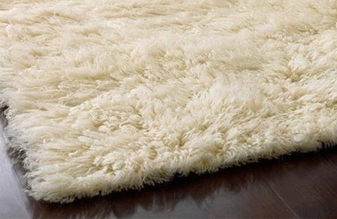 Professional Flokati rug cleaning
