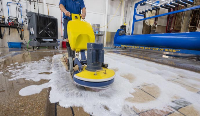 Professional deep rug cleaning and specialty washing services