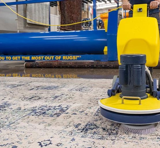 Professional rug cleaning service