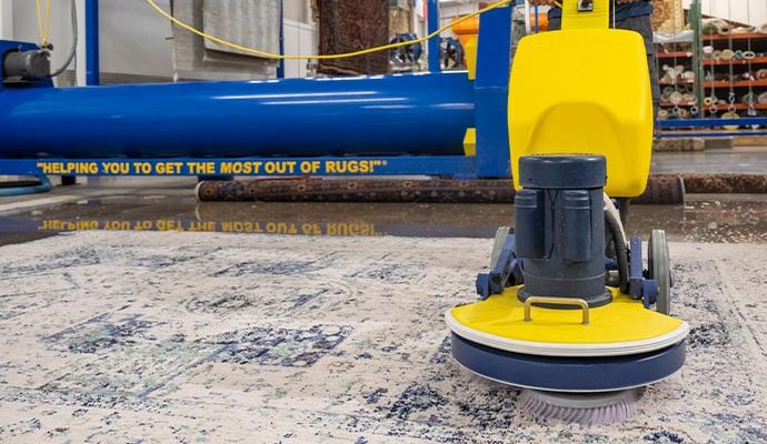 Professional rug cleaning service