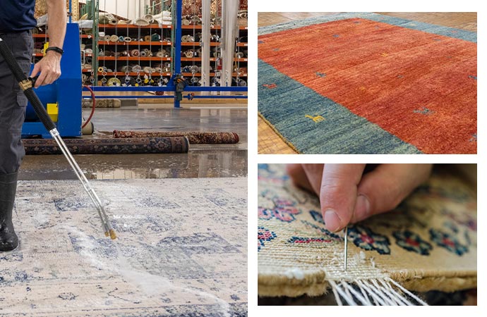 rug repairing professionally