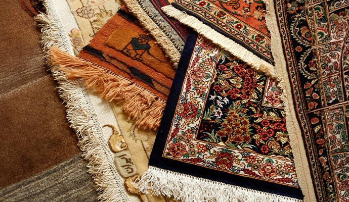 Silk rugs