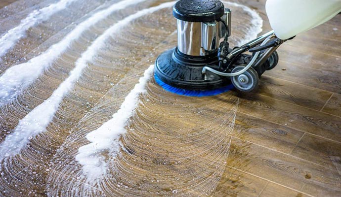 wood floor cleaning